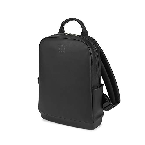 Moleskine - Classic Small Backpack, kleiner Laptop-Rucksack kompatibel mit Computer, Laptop, Notebook und iPad bis 13'', Größe 27 x 36 x 9 cm, Schwarz von Moleskine