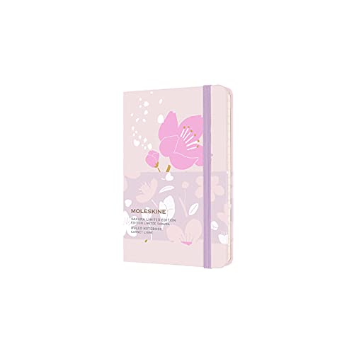 Moleskine Limited Edition Sakura Notebook, Pocket, Ruled, Light Pink, Hard Cover (3.5 X 5.5) von Moleskine