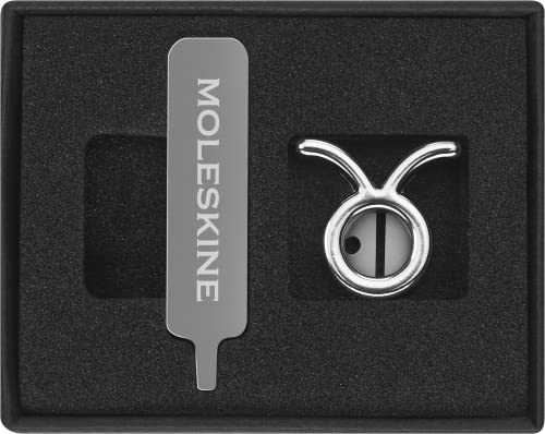 Moleskine Pin Stier, Silber von Moleskine