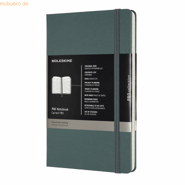 Moleskine Professionelles Notizbuch Large A5 Hardcover 120 Blatt waldg Moleskine Professionelles Notizbuch Large A5 Hardcover 120 Blatt waldg von Moleskine
