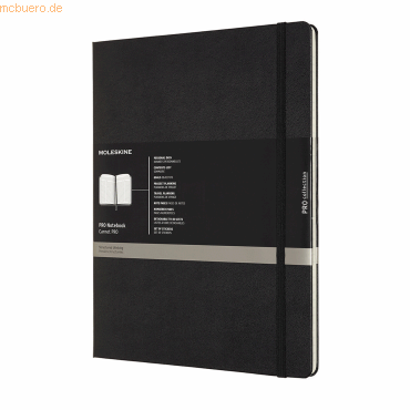 Moleskine Professionelles Notizbuch XXL 21,59x27,94cm Hardcover 96 Bla Moleskine Professionelles Notizbuch XXL 21,59x27,94cm Hardcover 96 Bla von Moleskine