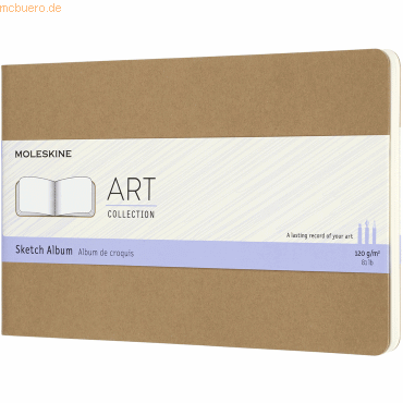 Moleskine Skizzenalbum Large A5 120g/qm 44 BlattKartoneinband packpapi Moleskine Skizzenalbum Large A5 120g/qm 44 BlattKartoneinband packpapi von Moleskine