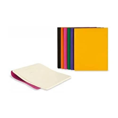 Moleskine Volant Notizbuch Nachfüllpackung (für iPad 3&4 Cover, Volant Journals Nachfüllpackung, 2er Set Notizbücher Kindle 4/P, Soft Cover, Groß 13 x 21 cm, 96 Seiten) orange gelb von Moleskine