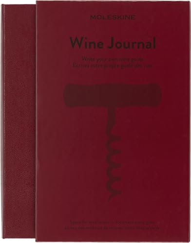 Moleskine - Weinjournal, Themen-Notizbuch - Hardcover-Notizbuch, um Ihre Weine zu sammeln und zu organisieren - Große Größe 13 x 21 cm - 400 Seiten Moleskine - Weinjournal, Themen-Notizbuch - Hardcover-Notizbuch, um Ihre Weine zu sammeln und zu organisieren - Große Größe 13 x 21 cm - 400 Seiten von Moleskine
