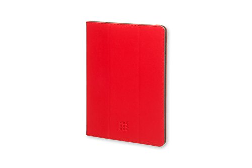Moleskine iPad Air 2 Hülle - Klassisches iPad Hartschalenetui mit Gummiband - Scharlachrot von Moleskine