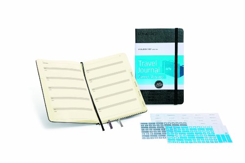 MoleskinePHTR3A Passion-Journal Reise Large, Hardcover mit Prägung schwarz von Moleskine