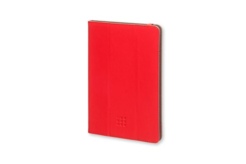 Schutzhülle mit Hartschale für iPad Mini, Leder, rot von Moleskine