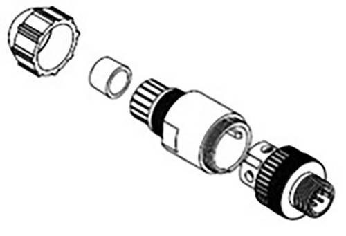 Molex 1200710043 Sensor-/Aktor-Steckverbinder Buchse Polzahl: 5 1St. von Molex