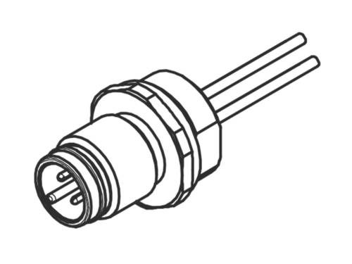 Molex 1200845103 Sensor-/Aktor-Steckverbinder, konfektioniert Stecker Polzahl: 4 1St. von Molex