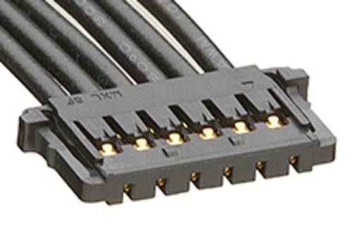 Molex Buchsengehäuse-Kabel Polzahl Gesamt 6 Rastermaß: 1.5mm 151320601 1St. von Molex
