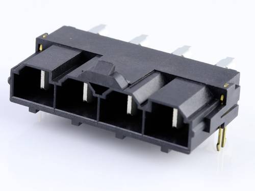 Molex Einbau-Stiftleiste (Standard) Polzahl Gesamt 4 Rastermaß: 10mm 428204223 1 St. Tube von Molex