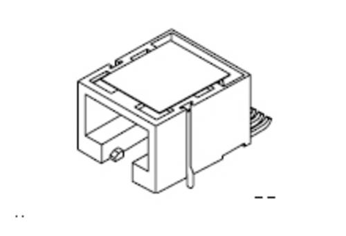 Molex MOL DataCom & Specialty Cat 3 Mod Jack/Plug 855025005 Buchse Schwarz 205St. von Molex