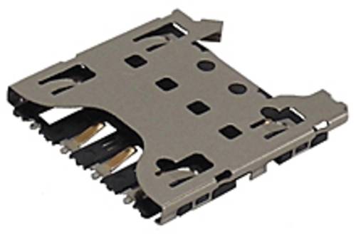 Molex SIM-Karten-Slot Polzahl Gesamt 6 Rastermaß: 2.54mm 787231001 1200 St. Tape on Full reel von Molex
