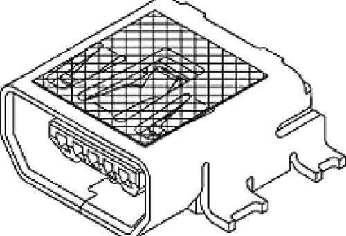 Molex USB On the GO Buchse MOL Micro Solutions Top-Mount 565790576 Inhalt: 800St. von Molex