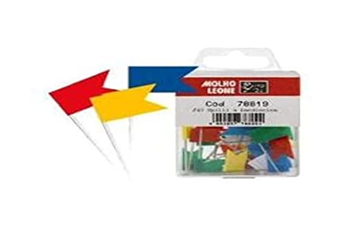 Molho Leone Flag Pins Paper Mehrfarbig Zettelspießer und Nadel Büroschere Molho Leone Flag Pins Paper Mehrfarbig Zettelspießer und Nadel Büroschere von Molho Leone