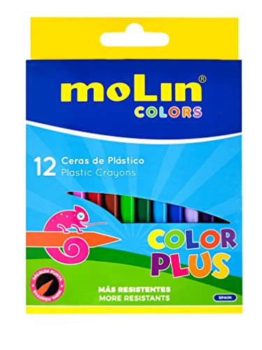 Molin | Packung mit 12 Kunststoff-Bleistiften von Molin