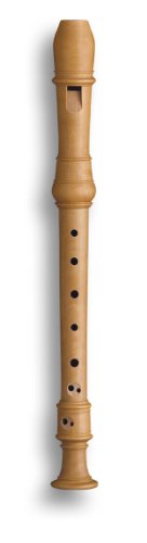 Mollenhauer 5107 Denner Sopran-Blockflöte Birnbaum hell Natur-Holz Barock Doppelloch von Mollenhauer