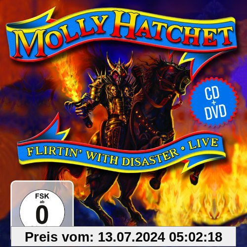Live - Flirtin' With Disaster [CD + DVD] von Molly Hatchet