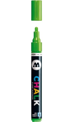 Kreidemarker CHALK Marker 4mm neongrün Rundspitze von Molotow