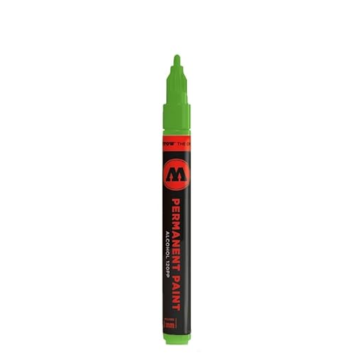 Molotow 120 PP Marker – 2 mm Permanent-Tintenstift, cremefarben / Grün von Molotow