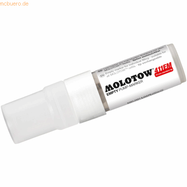 Molotow Leermarker Pump Marker 411 EM 15 mm von Molotow