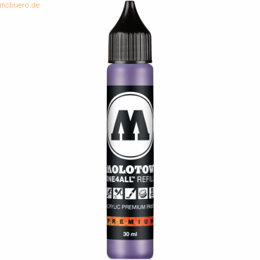 Molotow Nachfülltinte One4All für Permanentmarker 30ml blauviolett pas von Molotow