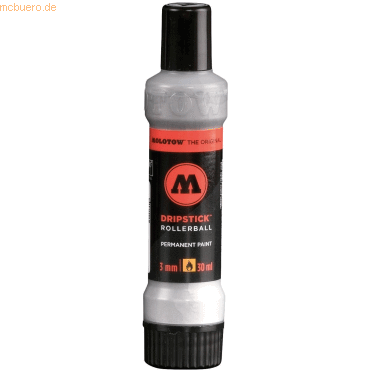 Molotow Permanentmarker Dripstick 862DS nachfüllbar 3mm chrome von Molotow