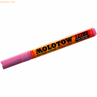 Molotow Permanentmarker One4All 127 HS nachfüllbar 2mm fuchsiapink von Molotow