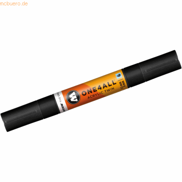 Molotow Permanentmarker One4All Acrylic Twin nachfüllbar 1,5 und 4mm s Molotow Permanentmarker One4All Acrylic Twin nachfüllbar 1,5 und 4mm s von Molotow