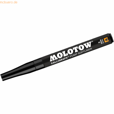 Molotow Pump Softliner Calligrafx 2mm signalschwarz von Molotow