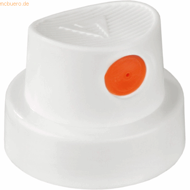 Molotow Sprühkopf Silent Fat Cap white-orange 5cm von Molotow