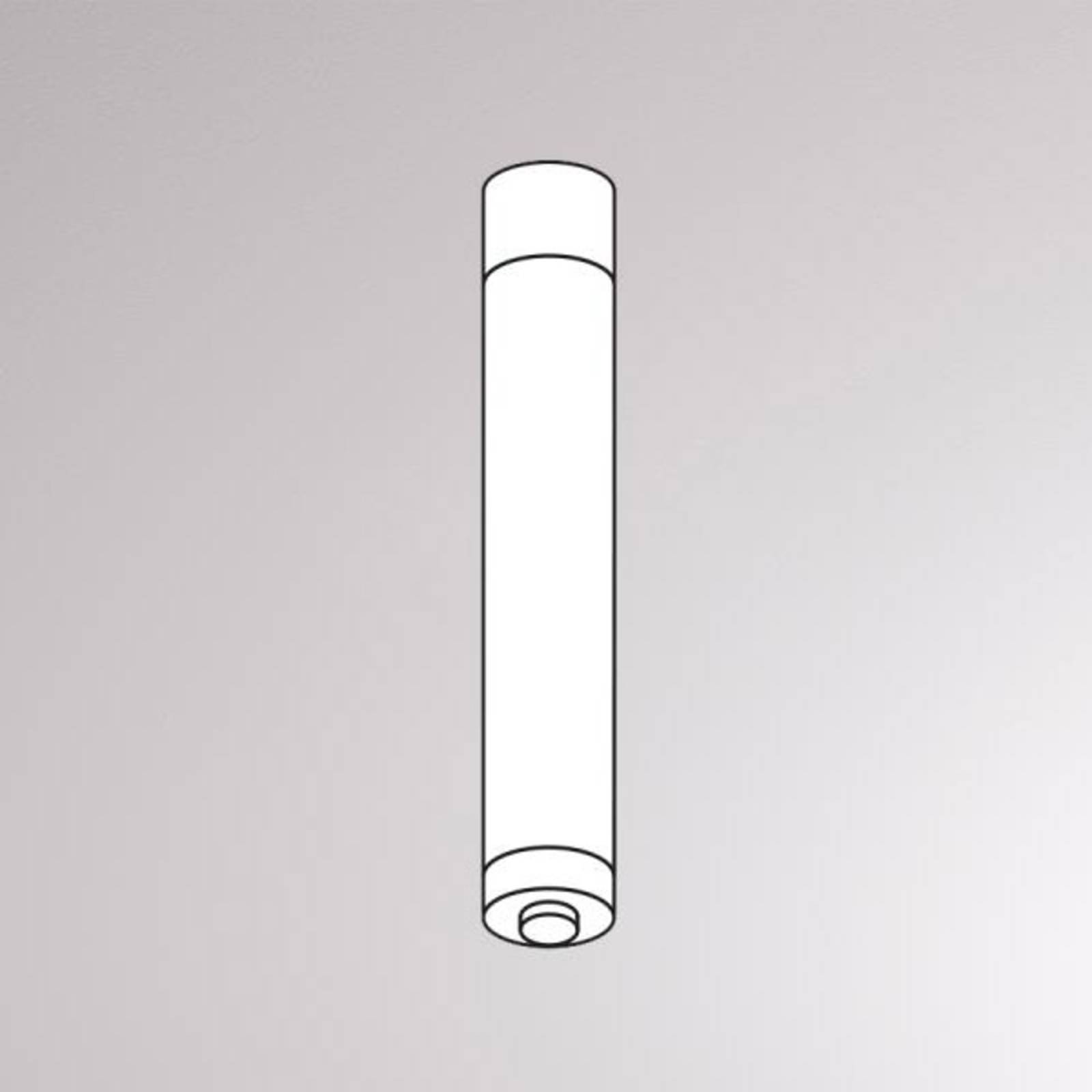 Deckenbefestigung für Volare-Schiene, 7,1cm weiß Deckenbefestigung für Volare-Schiene, 7,1cm weiß von Molto Luce