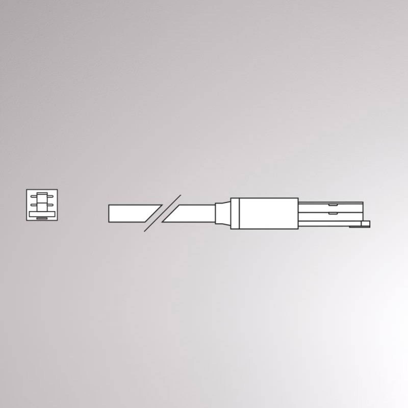 Endeinspeisung für Volare-Schiene Kabel 2m weiß Endeinspeisung für Volare-Schiene Kabel 2m weiß von Molto Luce