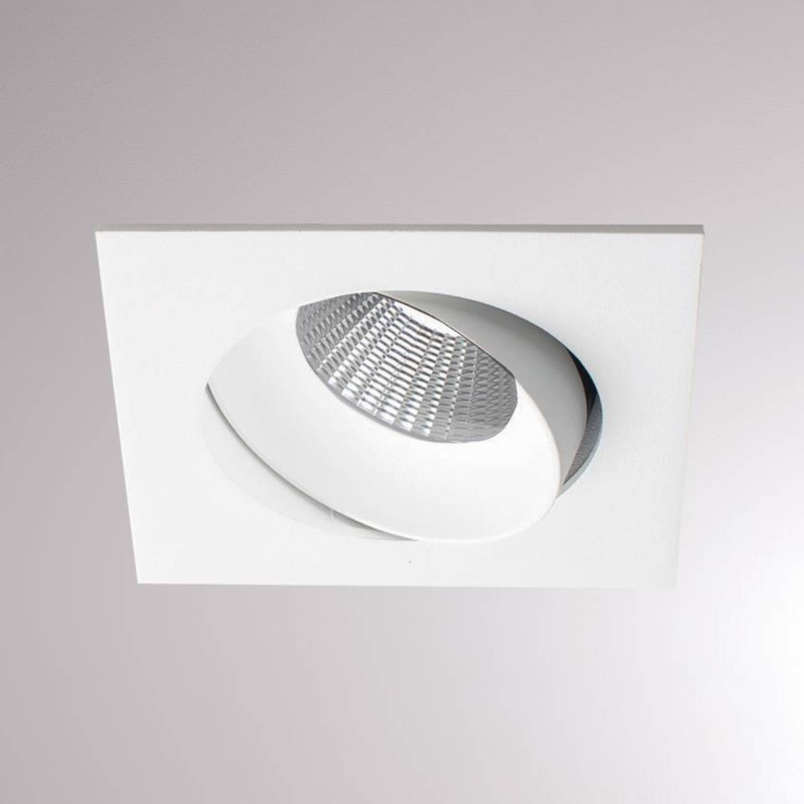 Kalio LED-Einbaulampe eckig 2700K 24° weiß Kalio LED-Einbaulampe eckig 2700K 24° weiß von Molto Luce