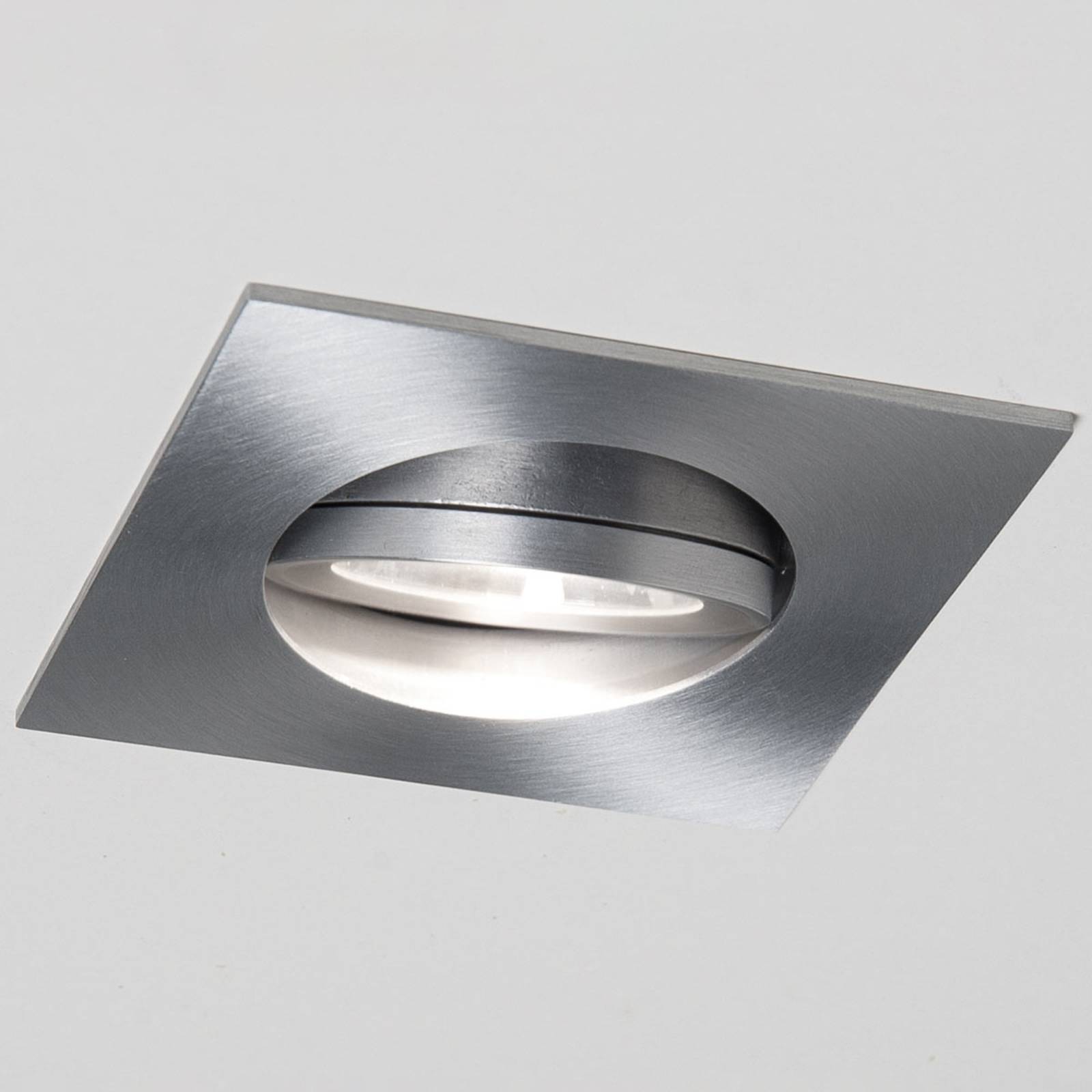 LED-Einbaustrahler Agon Square Alu 3.000K 40° von Molto Luce