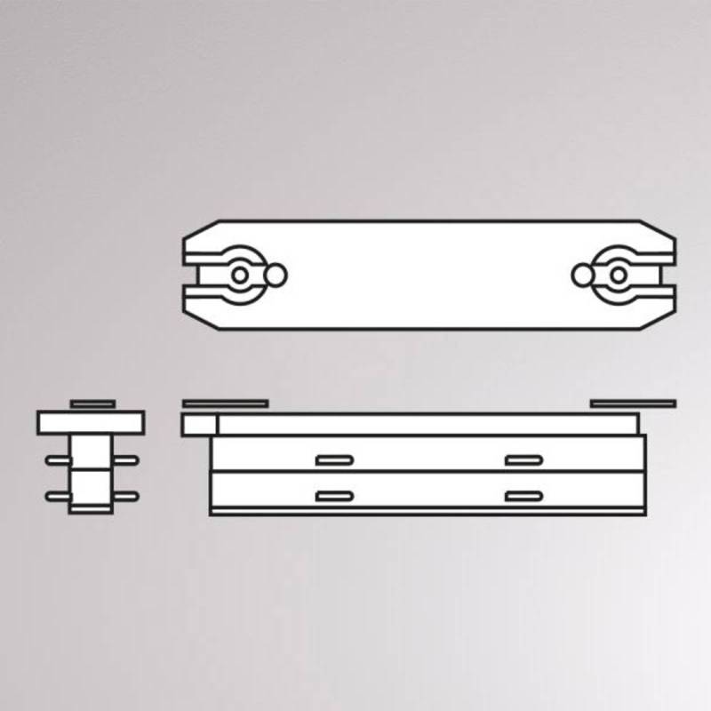 Linearverbinder für Volare Schiene, 70 mm von Molto Luce