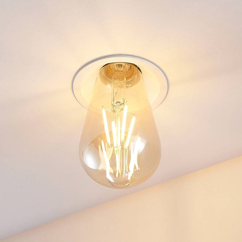 Molto Luce Einbaulampe Willi 68R, weiß, Aluminium, E27 von Molto Luce