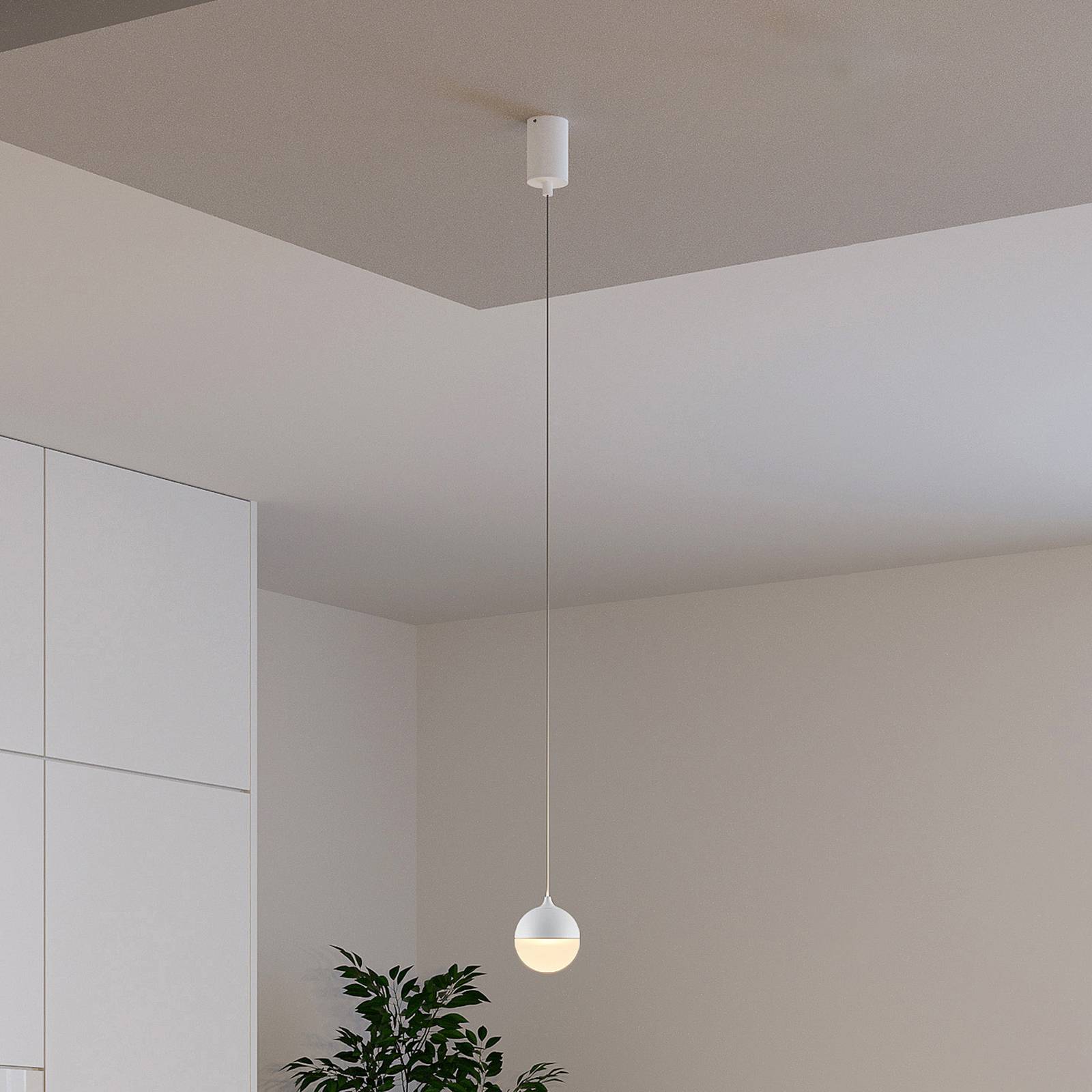 Molto Luce Gilo PD LED-Hängelampe 3.000K weiß Molto Luce Gilo PD LED-Hängelampe 3.000K weiß von Molto Luce