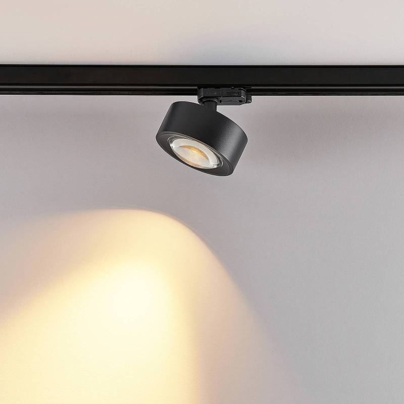 Molto Luce LED-3-Phasen-Schienenstrahler Mag, schwarz, 827 von Molto Luce