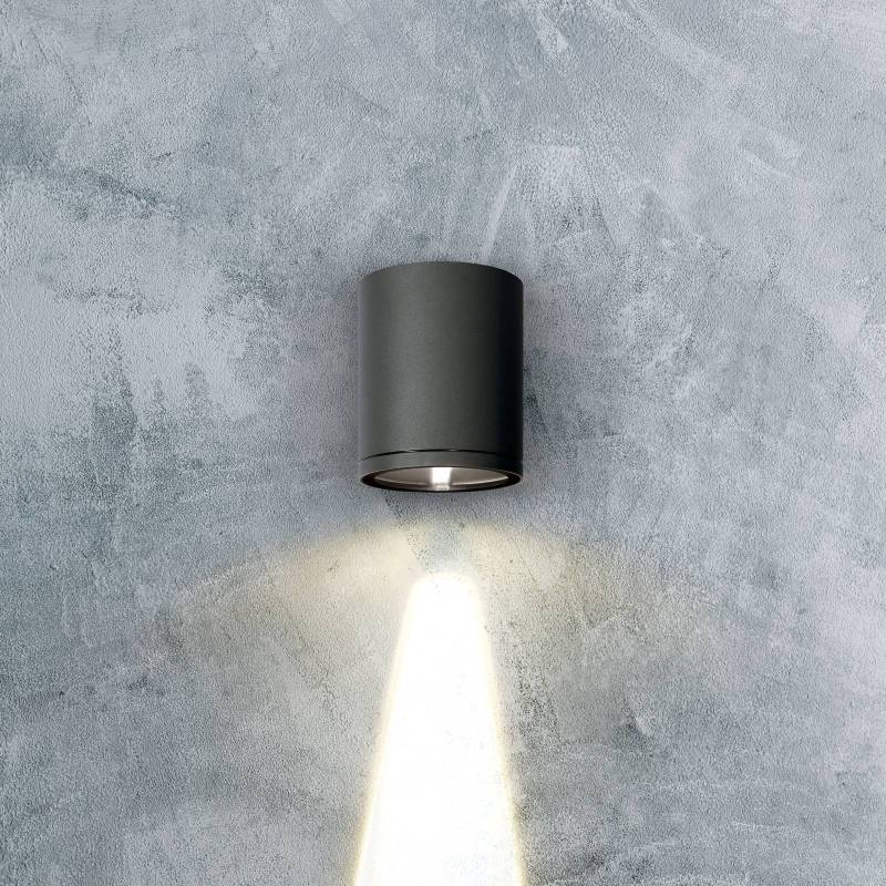 Molto Luce Reflektor Foris, anthrazit, Aluminium, Ø 9,2 cm von Molto Luce