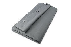 Akustikvorhang anthrazit Molton 300 g/m² 3m x 5m von Molton Markt