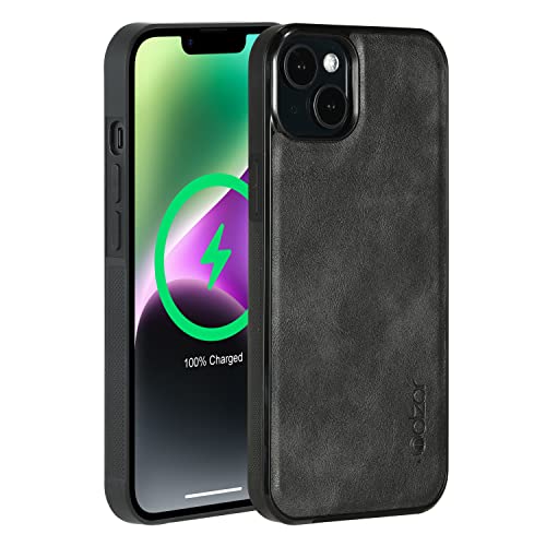 molzar GripBig Serie für iPhone 14 Hülle kompatibel mit MagSafe Ladegeräten & Zubehör, Eingebaute Metallplatte für Magnethalterung Kompatibel mit iPhone 14 - Schwarz/Schwarz molzar GripBig Serie für iPhone 14 Hülle kompatibel mit MagSafe Ladegeräten & Zubehör, Eingebaute Metallplatte für Magnethalterung Kompatibel mit iPhone 14 - Schwarz/Schwarz von Molzar