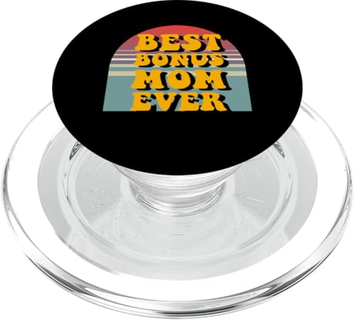Best Bonus Mom Ever Muttertag Familie Liebe Frauen PopSockets PopGrip für MagSafe Best Bonus Mom Ever Muttertag Familie Liebe Frauen PopSockets PopGrip für MagSafe von Mom Awesome Present Tee Design Idea