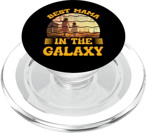 Beste Mama in der Galaxie Muttertag Familie Liebe Frauen PopSockets PopGrip für MagSafe Beste Mama in der Galaxie Muttertag Familie Liebe Frauen PopSockets PopGrip für MagSafe von Mom Awesome Present Tee Design Idea