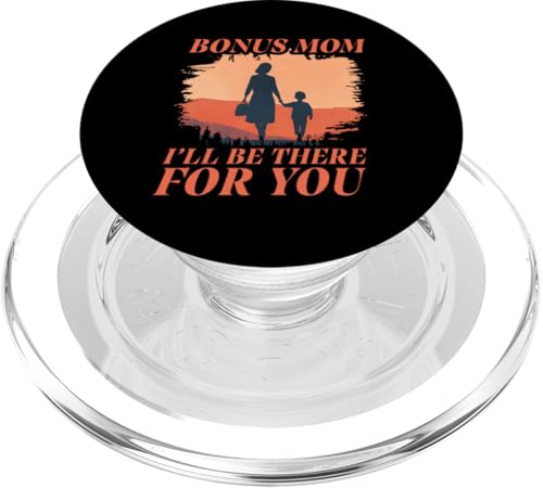 Bonus Mama, ich werde für dich da sein Muttertag, Familie, Liebe PopSockets PopGrip für MagSafe Bonus Mama, ich werde für dich da sein Muttertag, Familie, Liebe PopSockets PopGrip für MagSafe von Mom Awesome Present Tee Design Idea