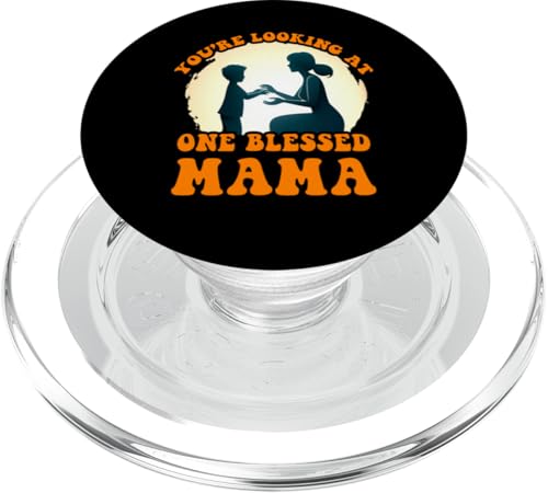 Du siehst eine gesegnete Mama, Muttertag, Familie, Liebe. PopSockets PopGrip für MagSafe Du siehst eine gesegnete Mama, Muttertag, Familie, Liebe. PopSockets PopGrip für MagSafe von Mom Awesome Present Tee Design Idea