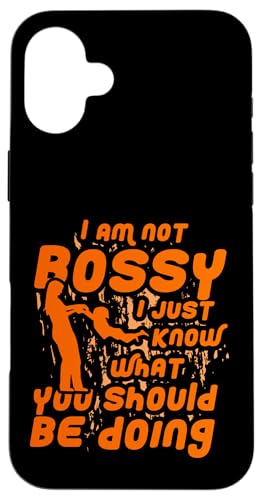 Ich bin nicht rosig, ich weiß nur, was du tun solltest. Hülle für iPhone 16 Plus Ich bin nicht rosig, ich weiß nur, was du tun solltest. Hülle für iPhone 16 Plus von Mom Awesome Present Tee Design Idea