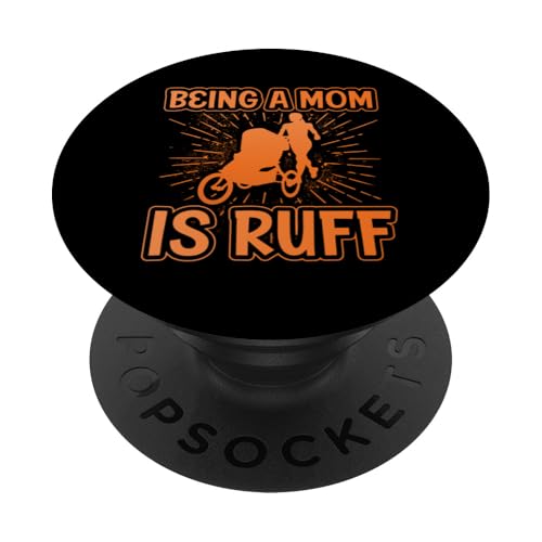 Mama sein ist krumm Muttertag Familie Liebe Frauen PopSockets Klebender PopGrip von Mom Awesome Present Tee Design Idea