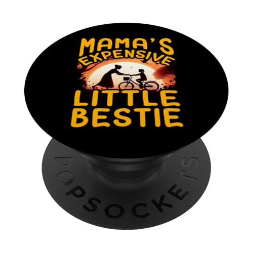 Mamas teure kleine beste Freundin Muttertag Familienliebe PopSockets Klebender PopGrip von Mom Awesome Present Tee Design Idea