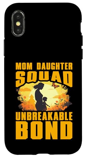 Mom Daughter Squad unzerbrechliche Bindung Muttertag Familie Liebe Hülle für iPhone X/XS Mom Daughter Squad unzerbrechliche Bindung Muttertag Familie Liebe Hülle für iPhone X/XS von Mom Awesome Present Tee Design Idea